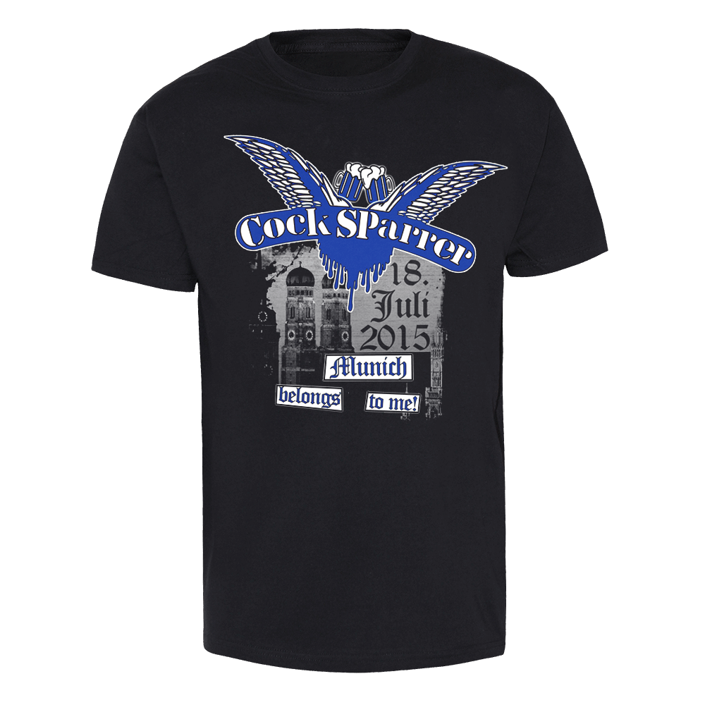 Cock Sparrer "Munich" T-Shirt (black)