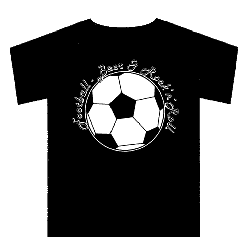 Football, Beer & Rock'n'Roll (1) - TShirt