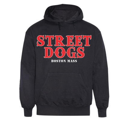 Sweat à capuche Street Dogs "Fist" (noir)