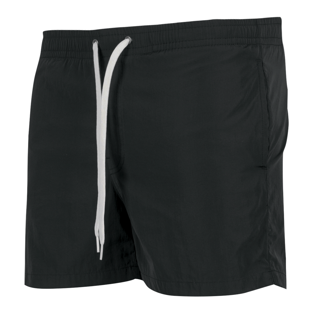 Badeshorts / Swim Shorts "BYB" (black) - Premium  von Build Your Brand für nur €12.90! Shop now at Spirit of the Streets Mailorder