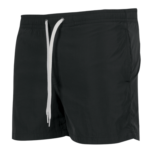 Badeshorts / Swim Shorts "BYB" (black) - Premium  von Build Your Brand für nur €12.90! Shop now at Spirit of the Streets Mailorder