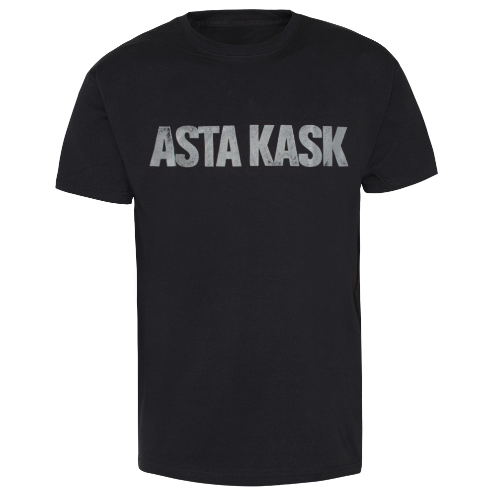 T-shirt Asta Kask "Logo gris" (noir)