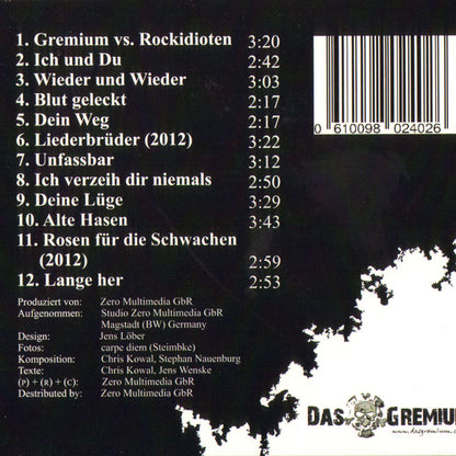 Gremium, Das "Das fünfte Ass" CD (DigiPac)