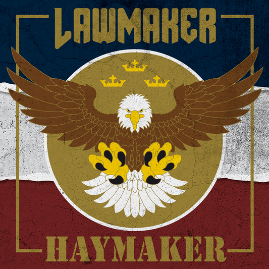 Haymaker / Lawmaker "Split" LP (gold)