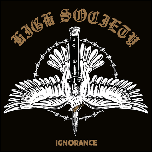 High Society "Ignorance" LP (gold/black swirl)