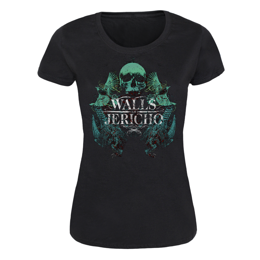 Walls of Jericho "Birds" Girly-Shirt - Premium  von Rage Wear für nur €9.90! Shop now at Spirit of the Streets Mailorder