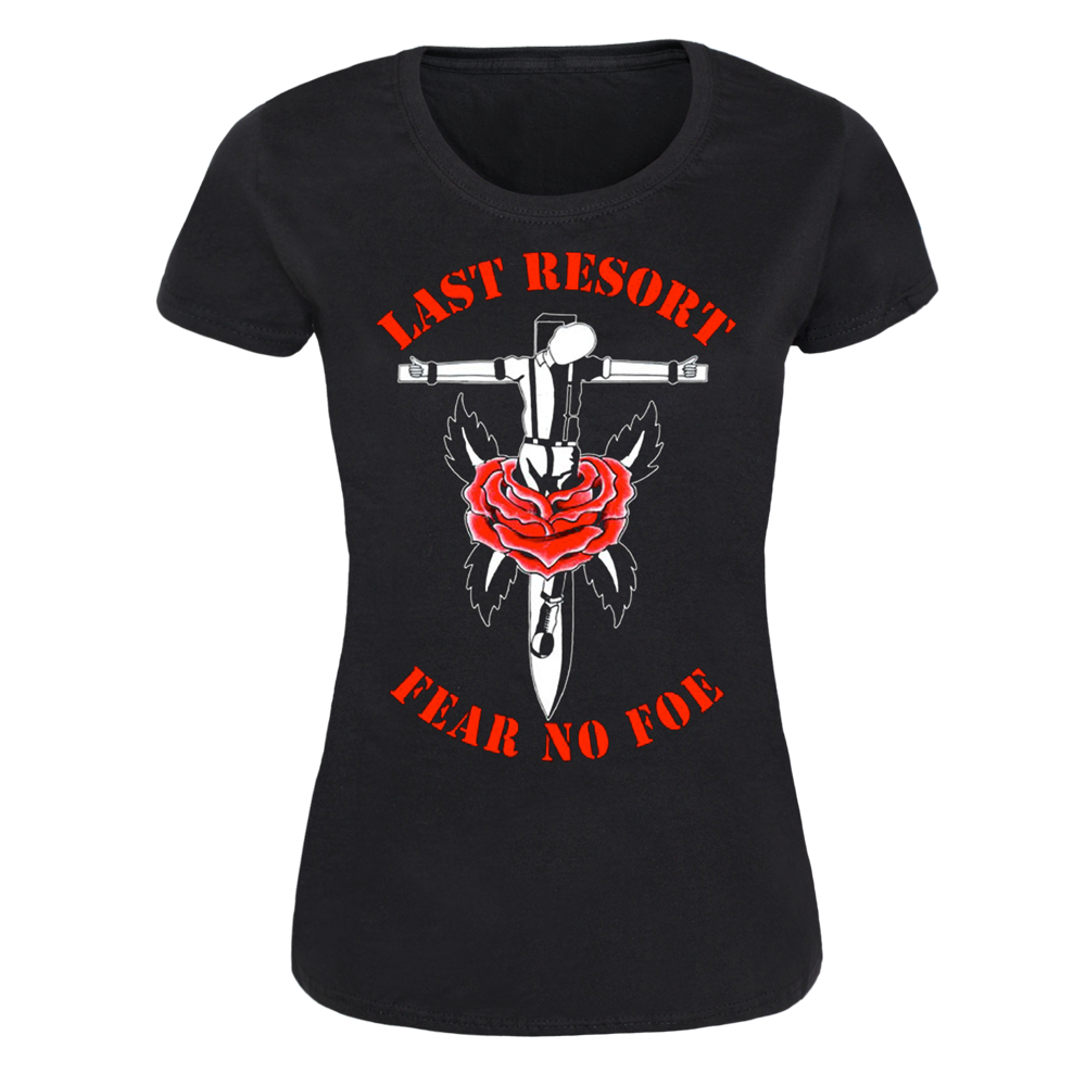 Last Resort "Fear no Foe" Girl-Shirt (black)