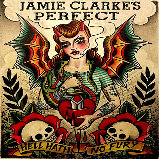 Jamie Clarke's Perfect "Hell hath no fury" LP (black)