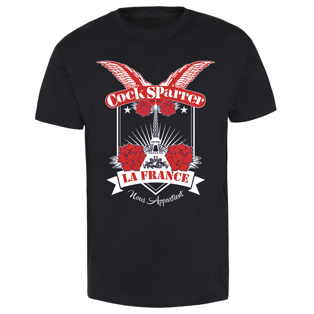 Cock Sparrer "La France" T-Shirt (black)