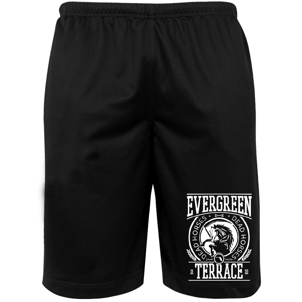 Evergreen Terrace "Dead Horses" Mesh Shorts - Premium  von Rage Wear für nur €9.90! Shop now at Spirit of the Streets Mailorder