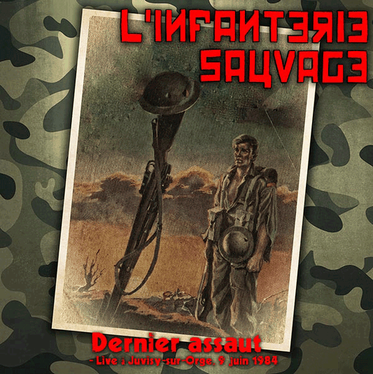 L'Infanterie Sauvage "Dernier assaut - Live  1984" LP (black vinyl)