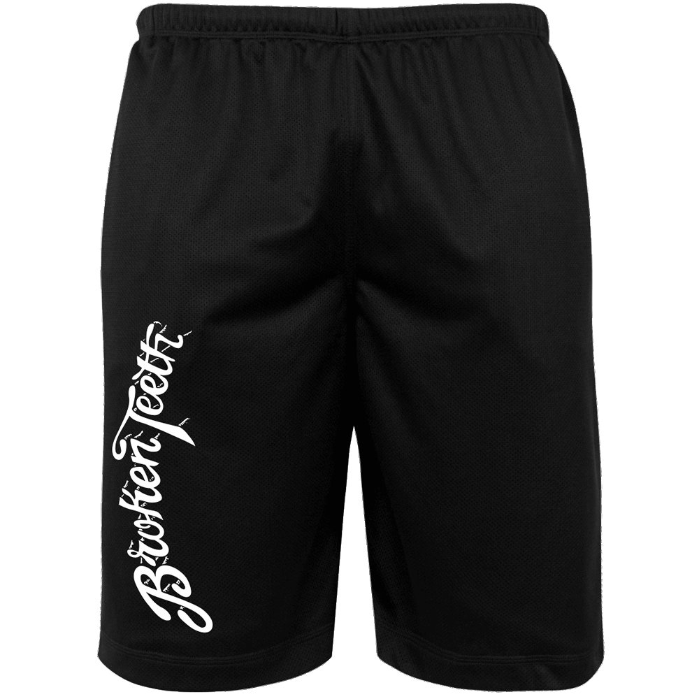 Broken Teeth "Logo" Mesh Shorts