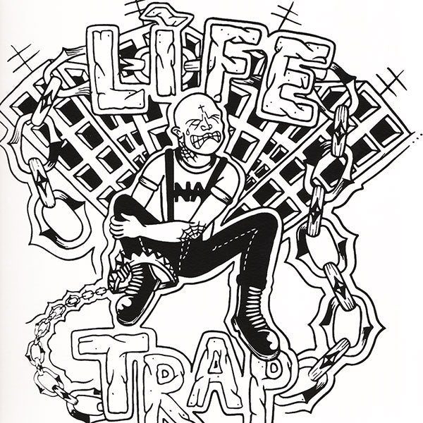 Life Trap "same" LP (lim. 100, regular silkscreen version) - Premium  von Lionheart für nur €12.90! Shop now at Spirit of the Streets Mailorder