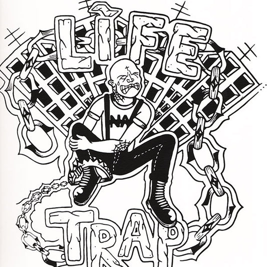 Life Trap "same" LP (lim. 100, regular silkscreen version)