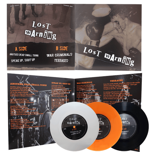 Lost Warning "same" 7" EP (orange Vinyl, incl. DL Code)