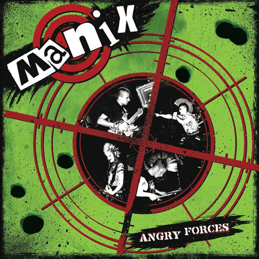 Manix "Angry Forces" LP (lim. 300, black)