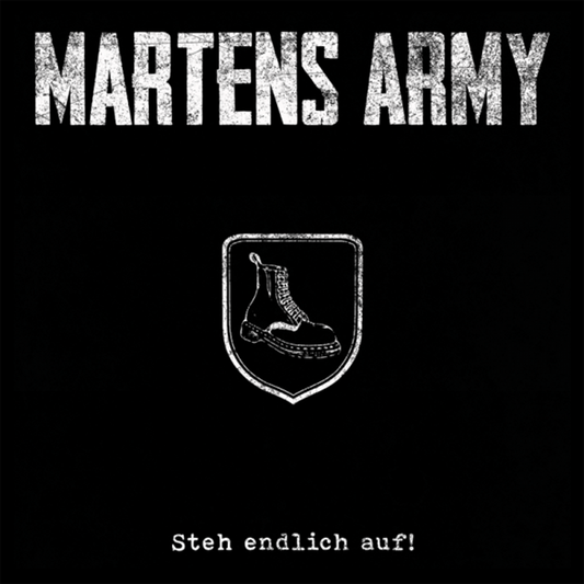 Martens Army "Steh endlich auf!" LP (white) - Just €21.90! Shop now at SPIRIT OF THE STREETS Webshop