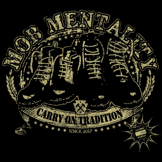 Mob Mentality ''Carry On Tradition" LP (black) (lim. gold screenprint Cover)