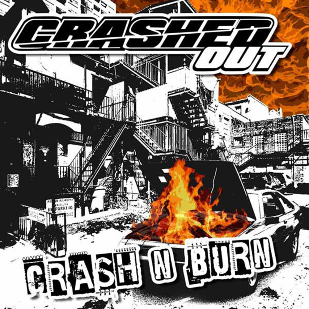Crashed Out "Crash N Burn" LP (lim. grey) - Premium  von SPIRIT OF THE STREETS Webshop für nur €17.90! Shop now at SPIRIT OF THE STREETS Webshop