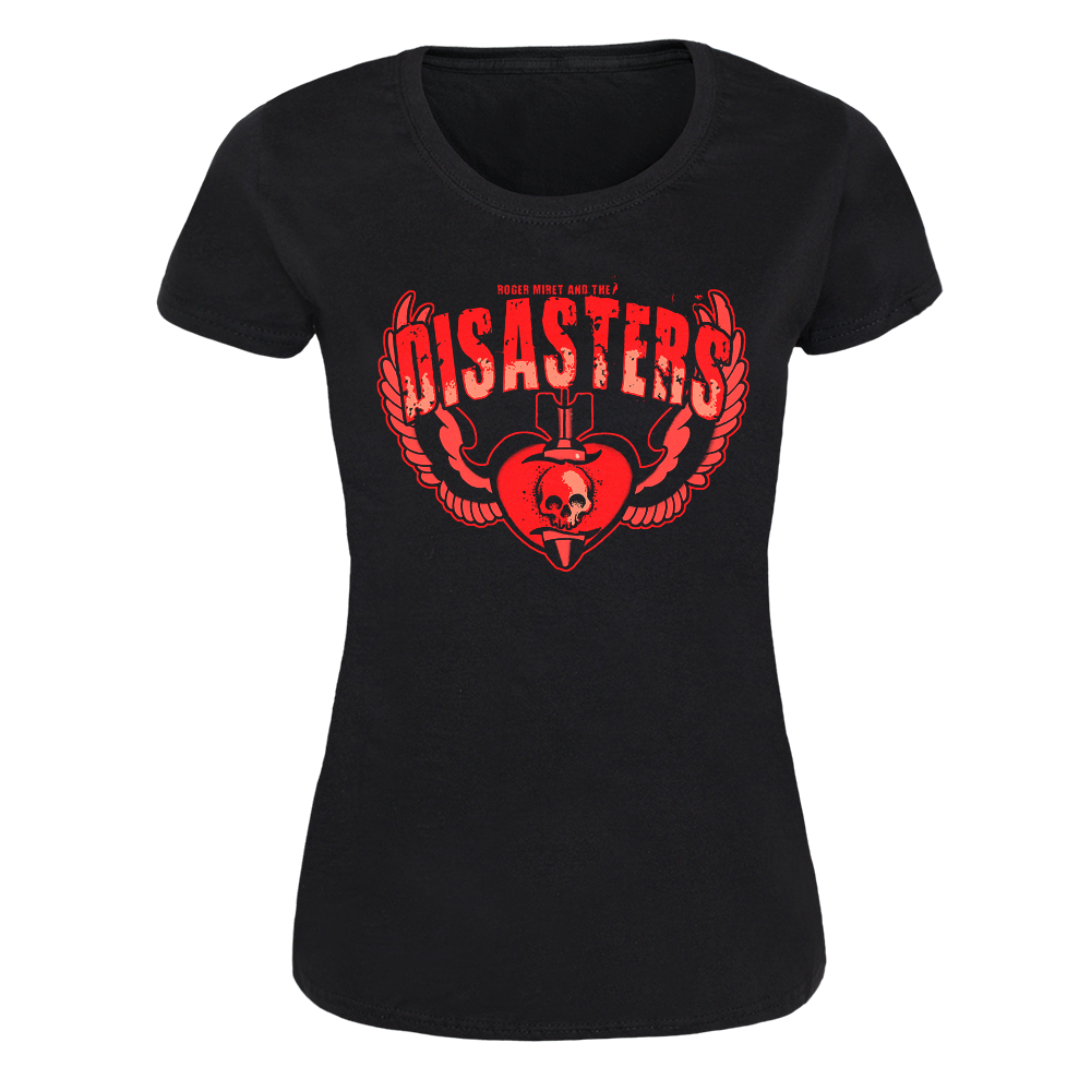 Disasters "Skullbomb" Girly Shirt (black) - Premium  von Rage Wear für nur €9.90! Shop now at Spirit of the Streets Mailorder