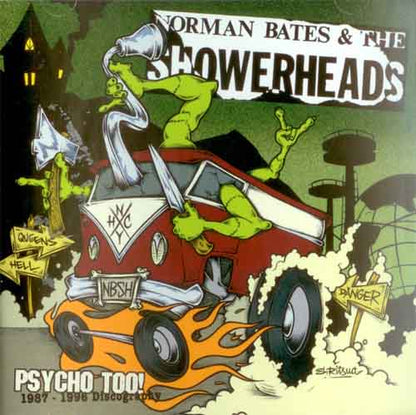 Norman Bates and the Showerheads "Psycho Too" CD - Premium  von SPIRIT OF THE STREETS Webshop für nur €9.90! Shop now at SPIRIT OF THE STREETS Webshop