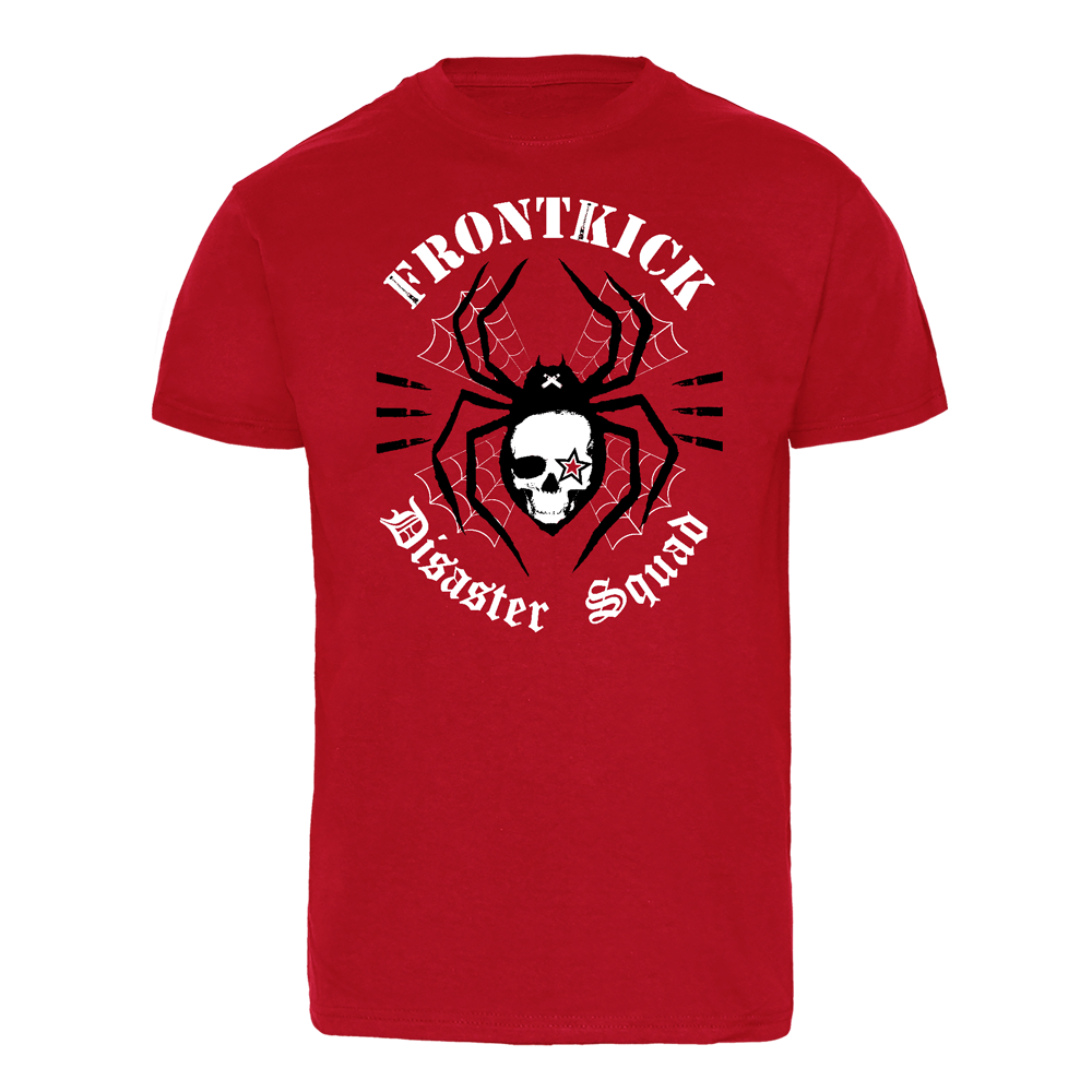 T-shirt Frontkick "Disaster Squad" (rouge)