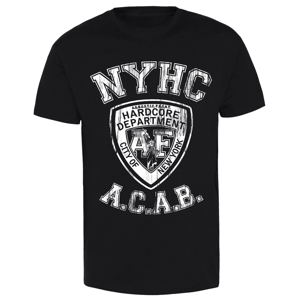 Agnostic Front "NYPD HC" T-Shirt (black)