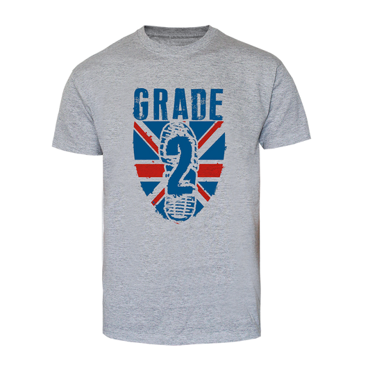 Grade 2 "Union Jack" T-Shirt (grey)
