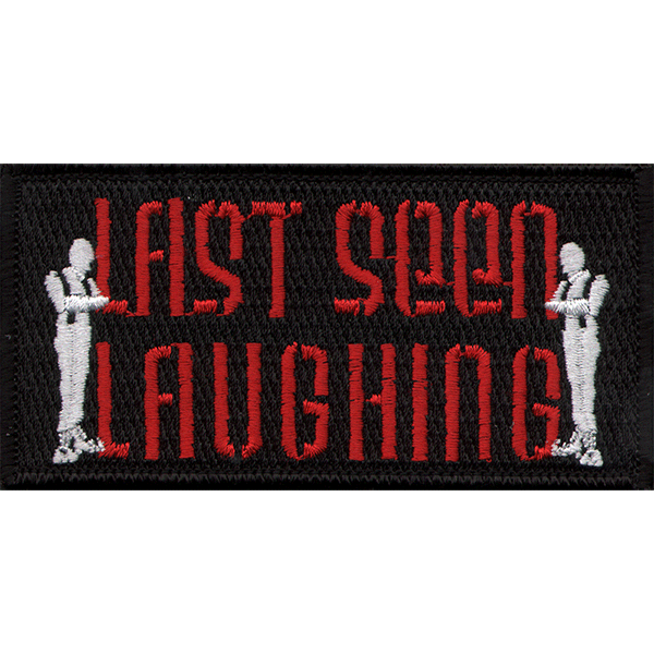 Last Seen Laughing "Logo" patch (gestickt)