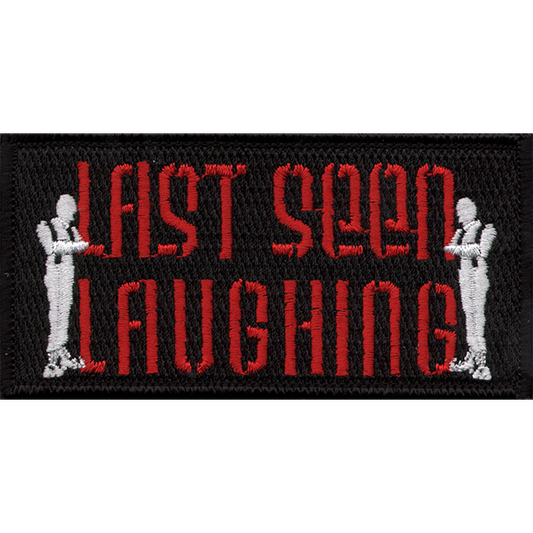 Last Seen Laughing "Logo" patch (gestickt)