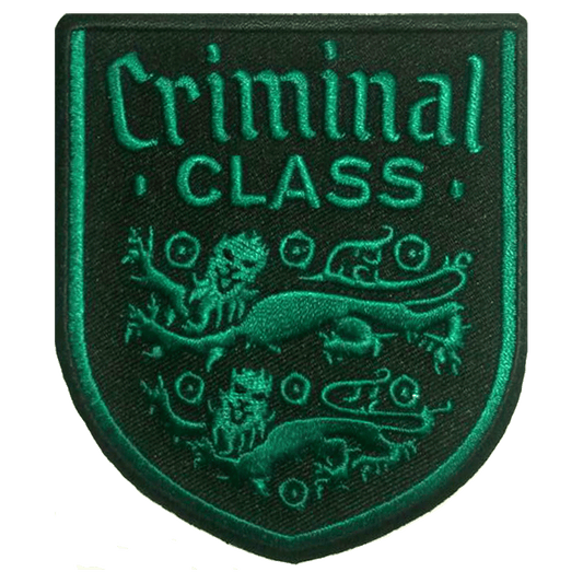 Criminal Class "Lions Crest" Aufnäher/ patch (gestickt) - Premium  von Spirit of the Streets Mailorder für nur €3.90! Shop now at Spirit of the Streets Mailorder