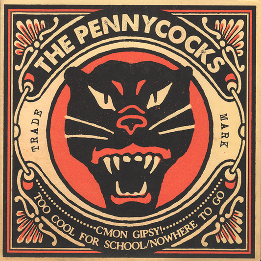 Pennycocks "C'mon Gipsy!" EP 7" (black) + MP3