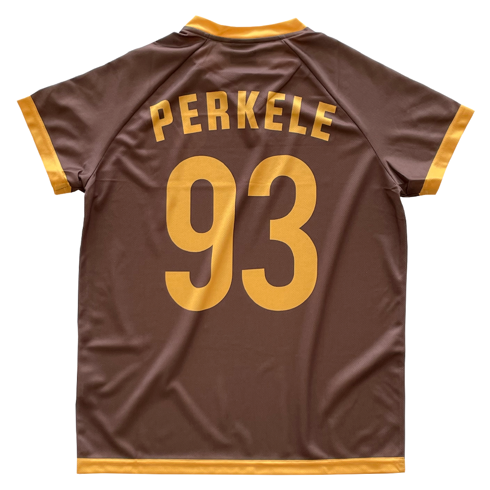 Perkele "Burn" Football Shirt (brown/orange)