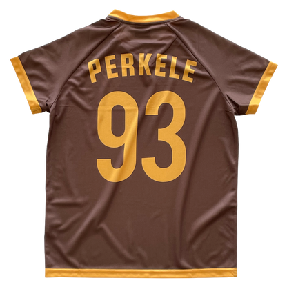 Perkele "Burn" Football Shirt (brown/orange)