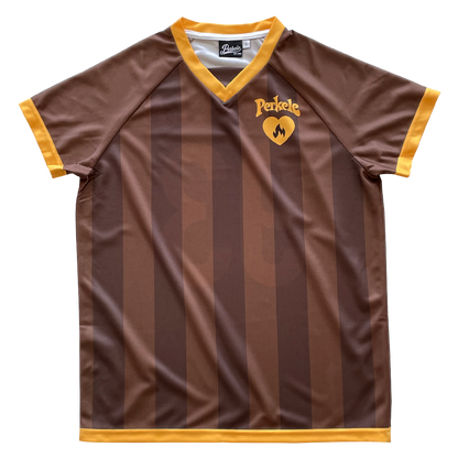 Perkele "Burn" Football Shirt (brown/orange)