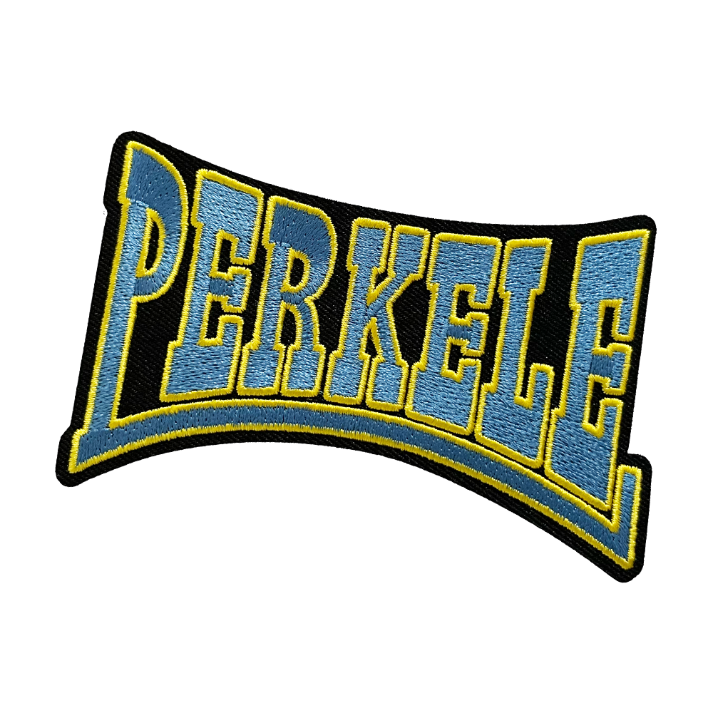Perkele "Logo" (cut out) Aufnäher / patch (gestickt)