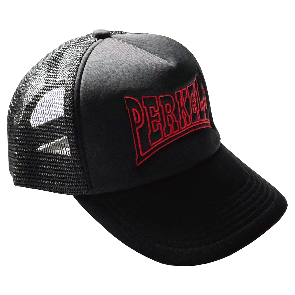 Perkele "Logo" (black) Mesh Cap