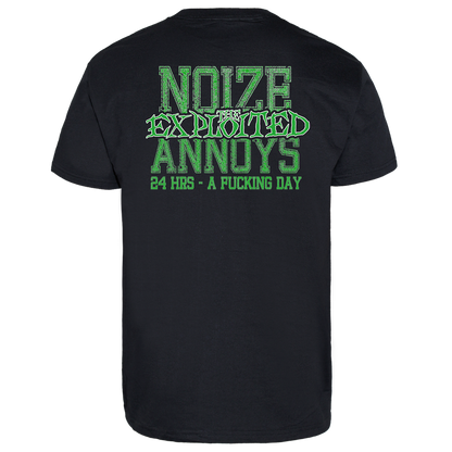 Exploited, The "Noize Annoys" T-Shirt - Premium  von Spirit of the Streets Mailorder für nur €13.90! Shop now at Spirit of the Streets Mailorder
