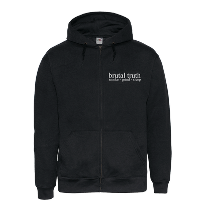 Brutal Truth "Smoke,Grind Sleep Tour" Zip Hoodie/Jacket