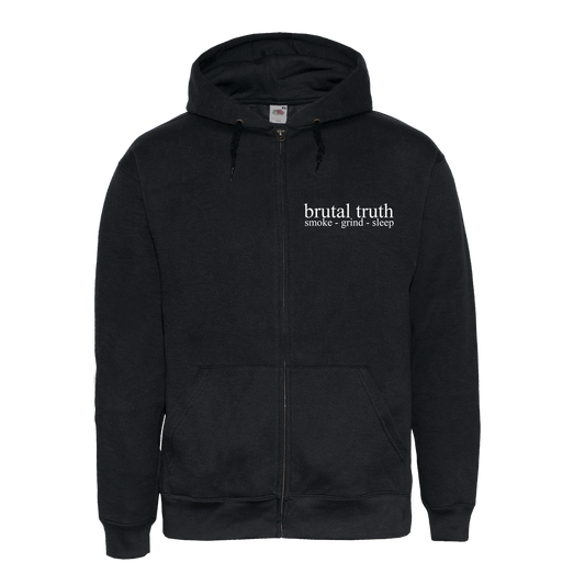 Brutal Truth "Smoke,Grind Sleep Tour" Zip Hoodie/Jacket