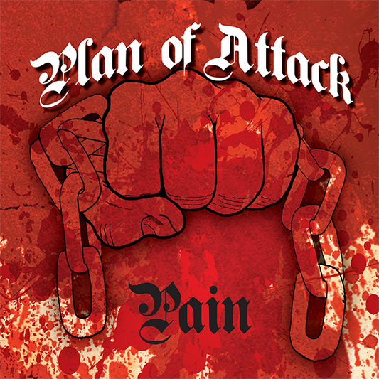 Plan of attack "Pain" EP 7" (lim 300, bone) - Premium  von Rebellion Records für nur €5.90! Shop now at Spirit of the Streets Mailorder