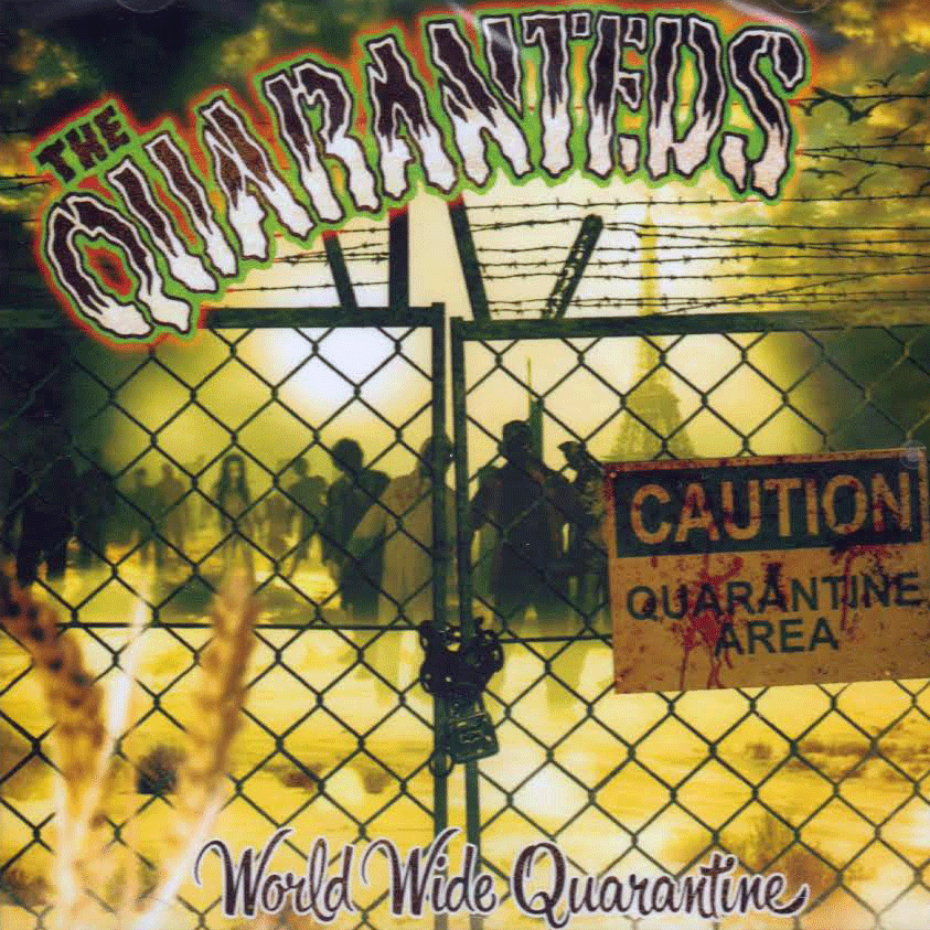 Quaranteds, The "World Wide Quarantine" LP - Premium  von Crazy Love Records für nur €11.80! Shop now at Spirit of the Streets Mailorder