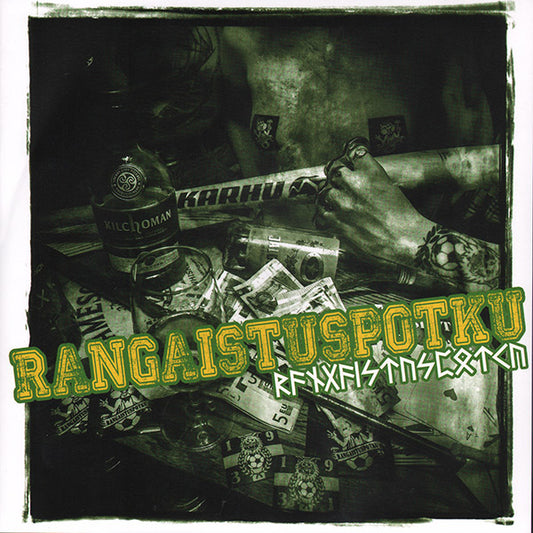 Rangaistuspotku "Lippatukat ja pukuäijät" EP 7" (lim. 175, black)