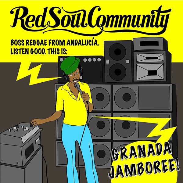 Red Soul Community "Granada Jomboree" EP 7" (lim. yellow) - Premium  von Casual für nur €5.90! Shop now at Spirit of the Streets Mailorder