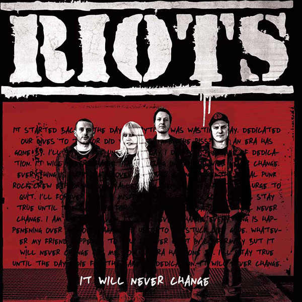 Riots "It will never change" CD - Premium  von Randale Records für nur €12.90! Shop now at Spirit of the Streets Mailorder