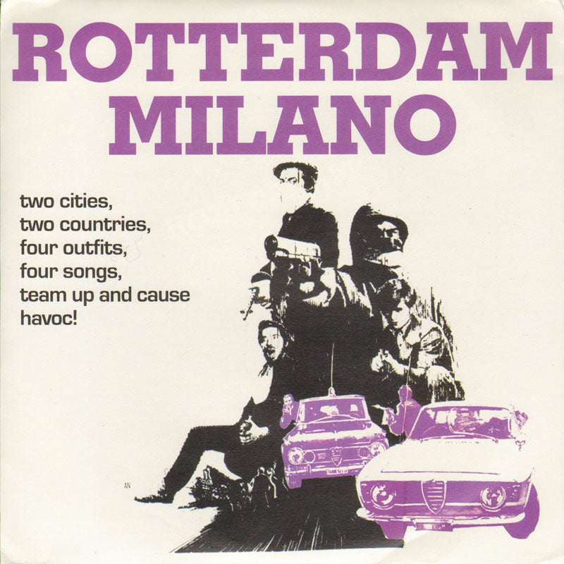 V/A Rotterdam Milano EP 7" (Stealers, Brutti E Ignoranti, ...) (lim. 96, red) - Premium  von Spirit of the Streets Mailorder für nur €5.90! Shop now at Spirit of the Streets Mailorder