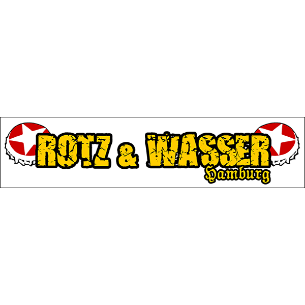 Rotz & Wasser "Logo" PVC Aufkleber - Premium  von Spirit of the Streets für nur €1! Shop now at Spirit of the Streets Mailorder