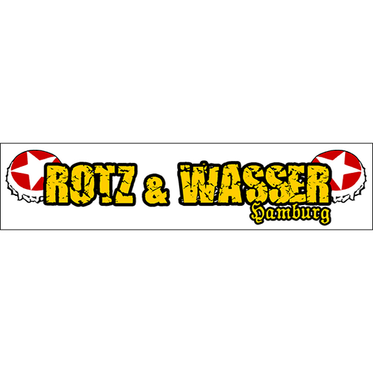 Rotz & Wasser "Logo" PVC Aufkleber