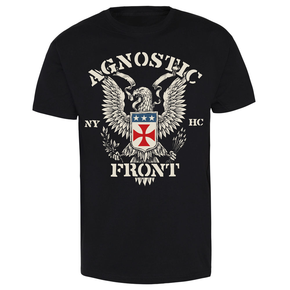 Agnostic Front "Eagle 2013" T-Shirt (black) - Premium  von Pork Pie für nur €2.90! Shop now at Spirit of the Streets Mailorder