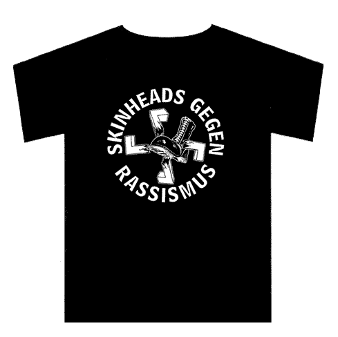 Skinheads gegen Rassismus (1-gross) T-Shirt